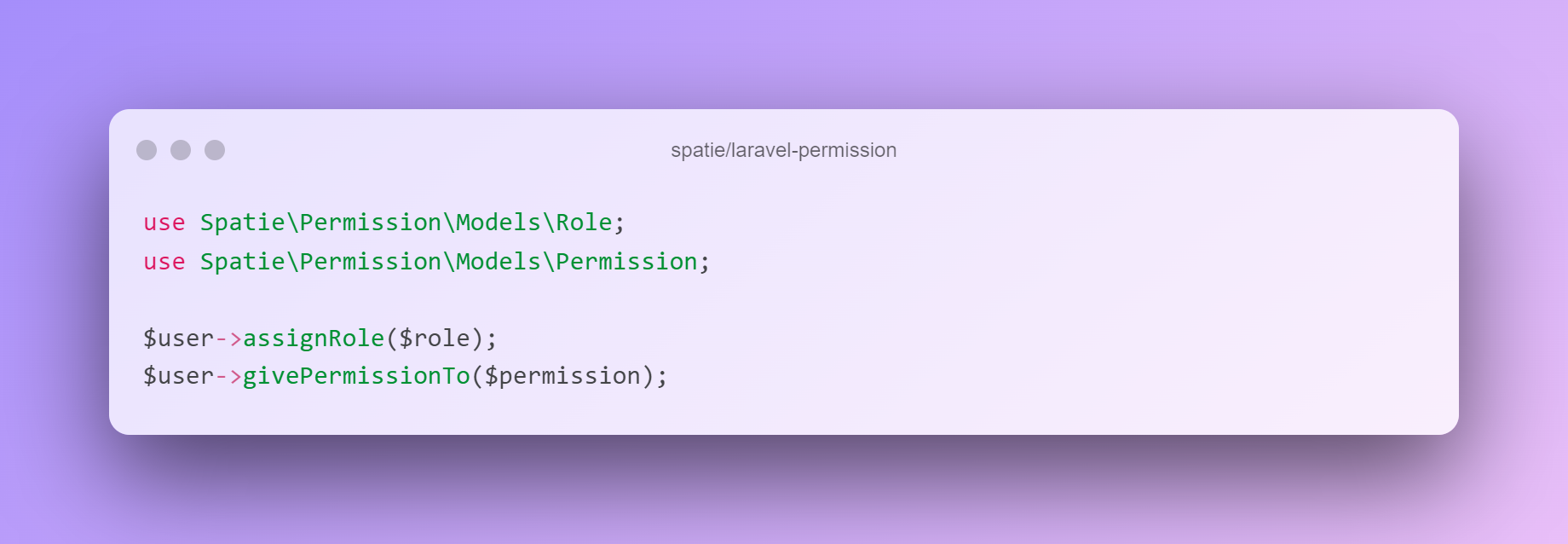 Featured image of post Laravel 用戶角色/權限輕鬆設定的套件